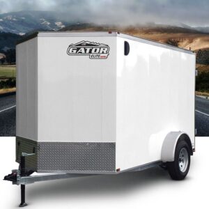 Remorque Fermée Galvanisée Élite 6 x 10 – 3500 lb