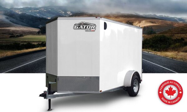 Remorque Fermée Galvanisée Élite 6 x 10 – 3500 lb