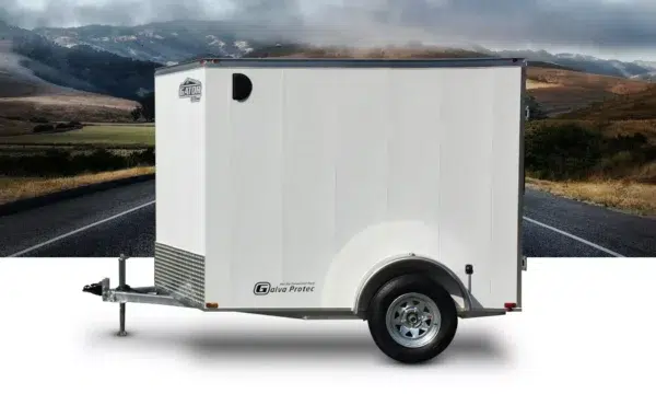 Remorque Fermée Galvanisée Élite 6 x 8 – 3500 lb - Image 3
