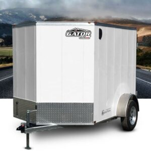 Remorque Fermée Galvanisée Élite 6 x 8 – 3500 lb